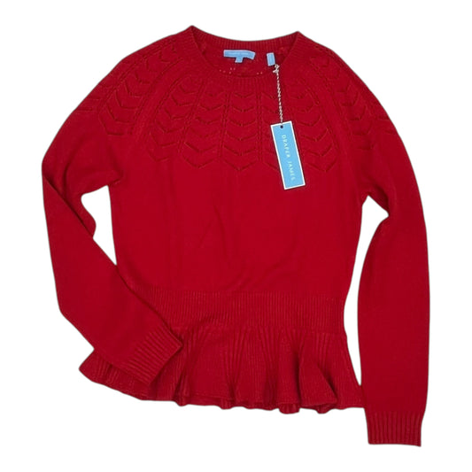 Sweater By Draper James In Red, Size:M