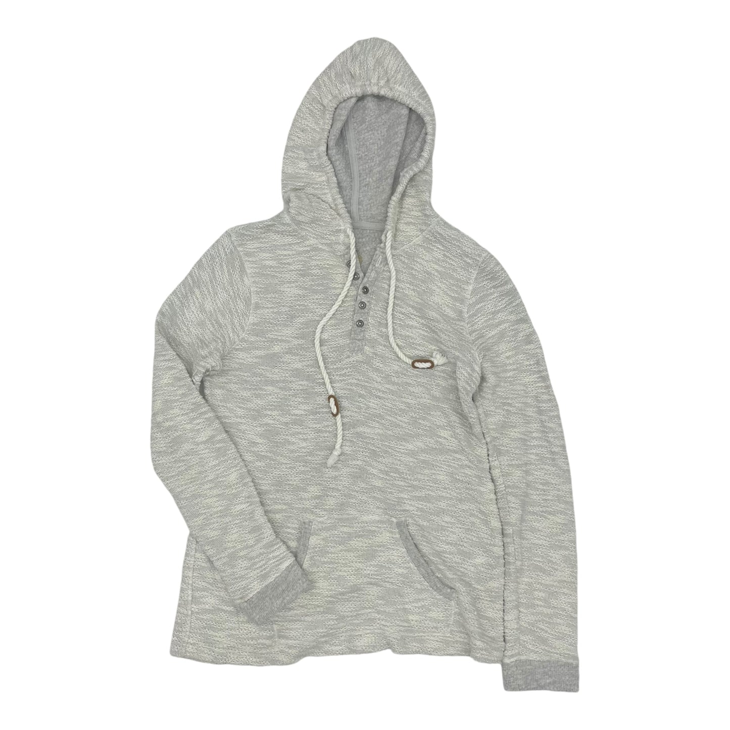 Sweatshirt Hoodie By Ruff Hewn In Grey, Size:S