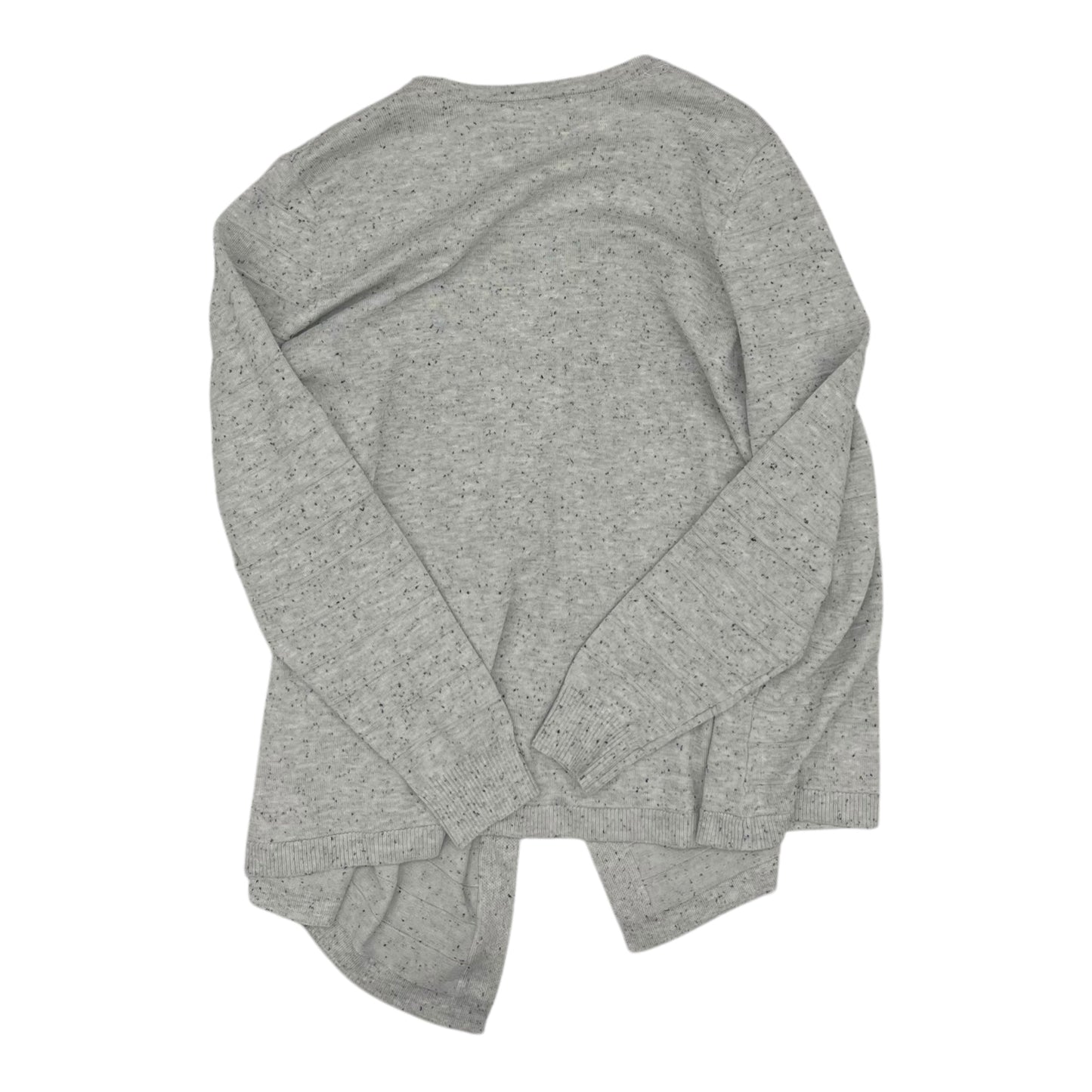 Sweater Cardigan By Clothes Mentor In Grey, Size:L