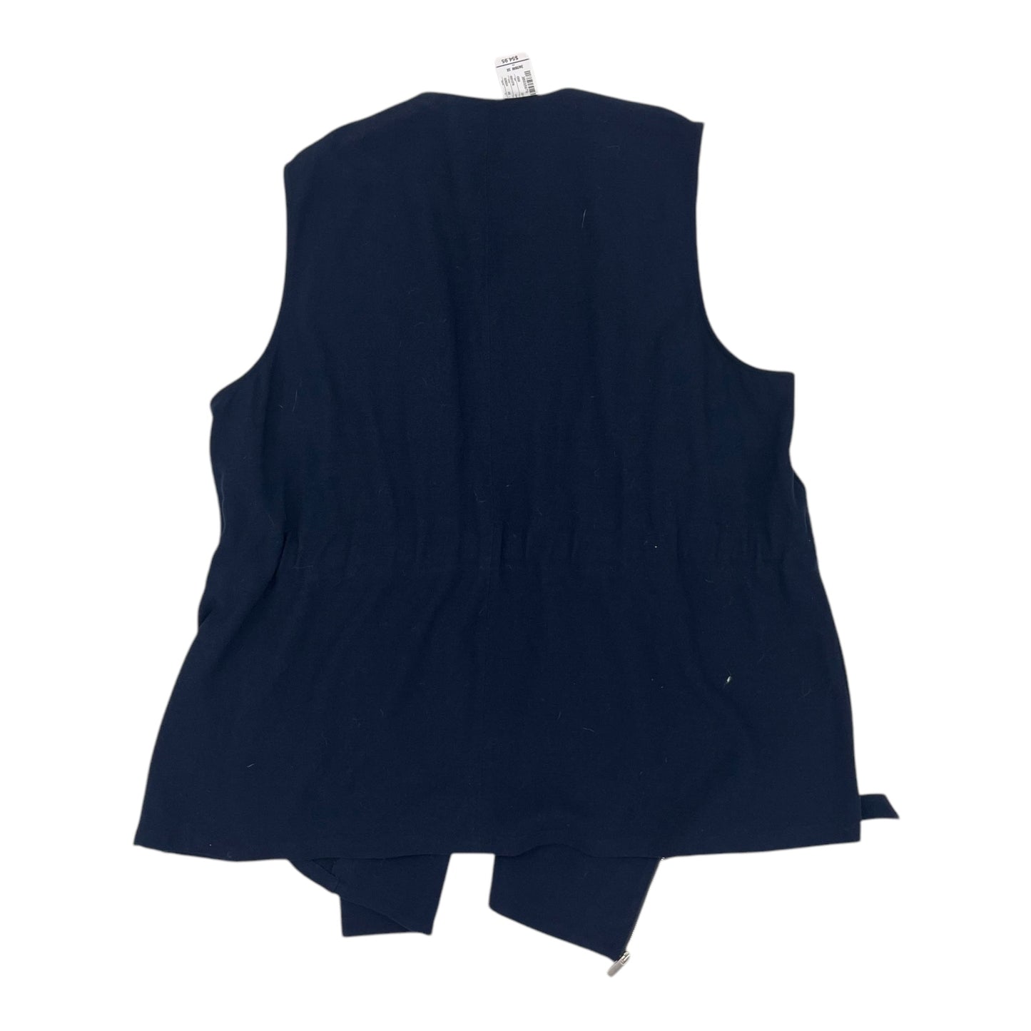 Vest Other By Cj Banks In Navy, Size:3X