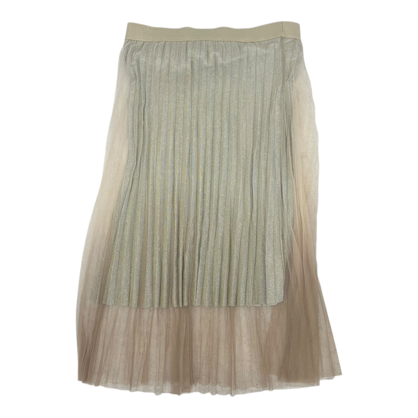 Skirt Maxi By Studio West In Gold, Size:Xl