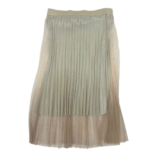 Skirt Maxi By Studio West In Gold, Size:Xl