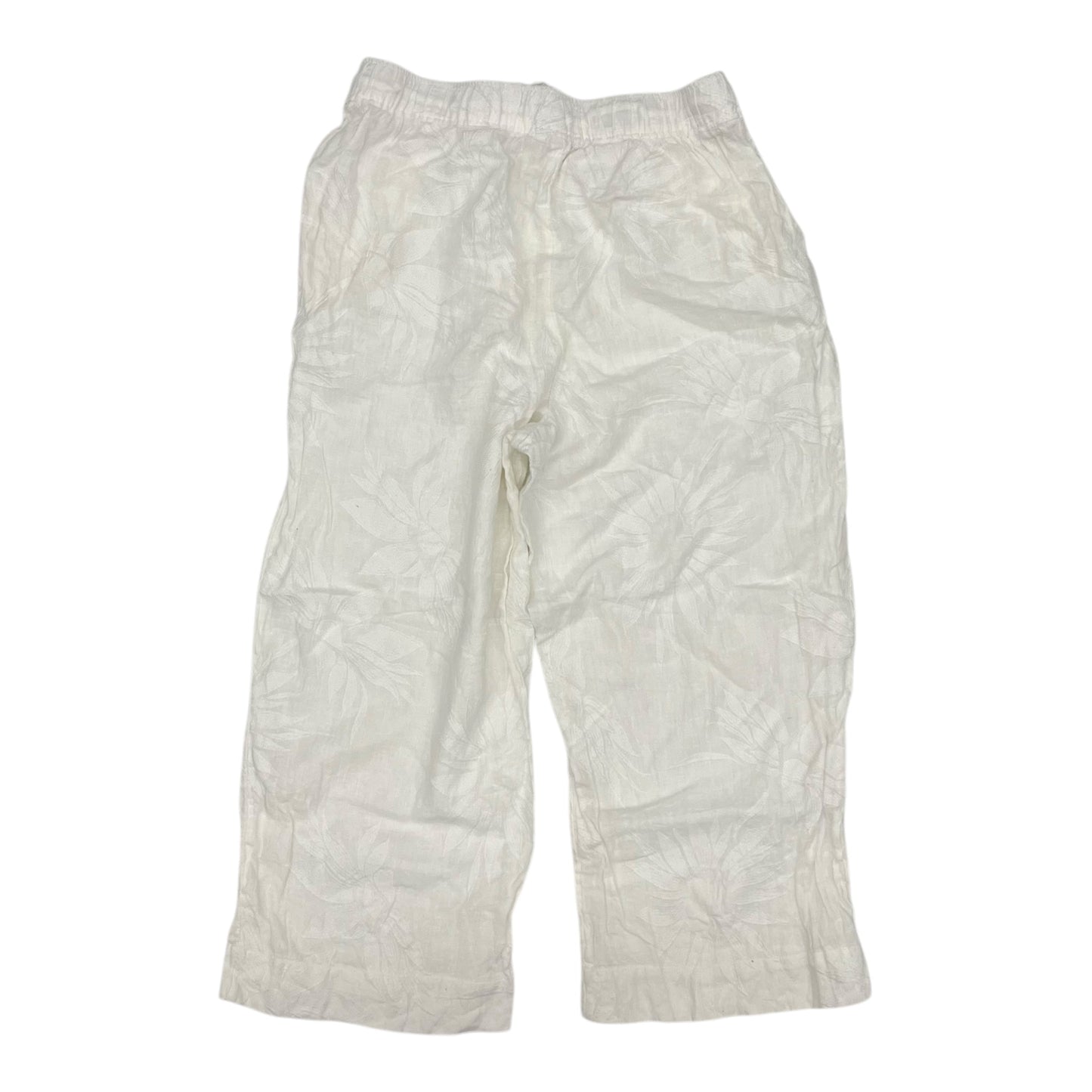 Pants Linen By Joie In White, Size:Xl