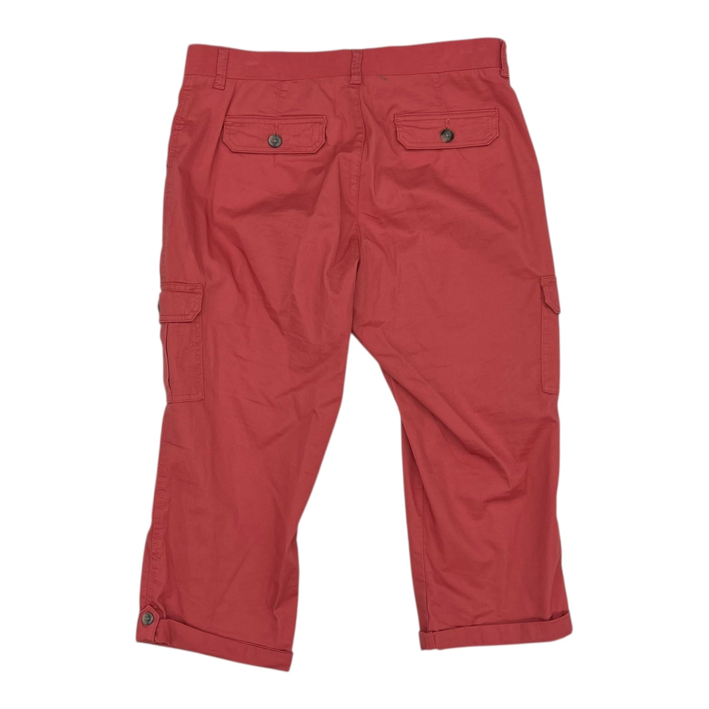 Pants Cropped By Lee In Pink, Size:12