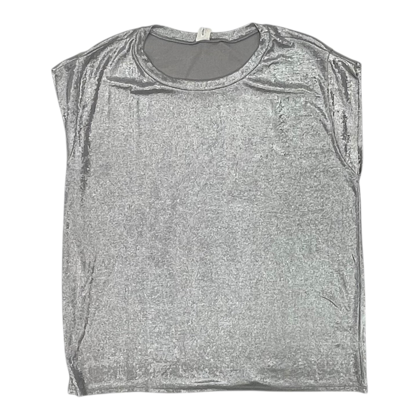 Top Ss By Clothes Mentor In Silver, Size:M