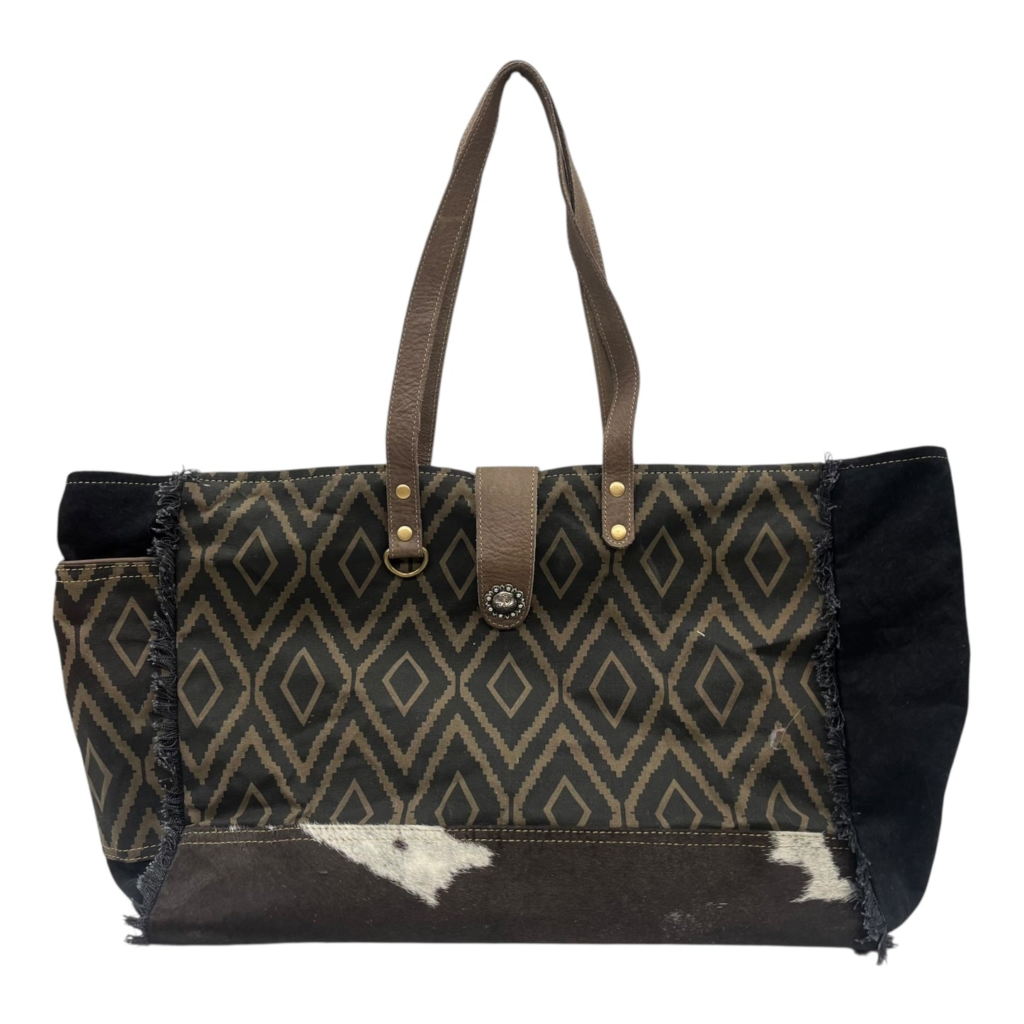 Tote By Myra In Grey, Size:Large
