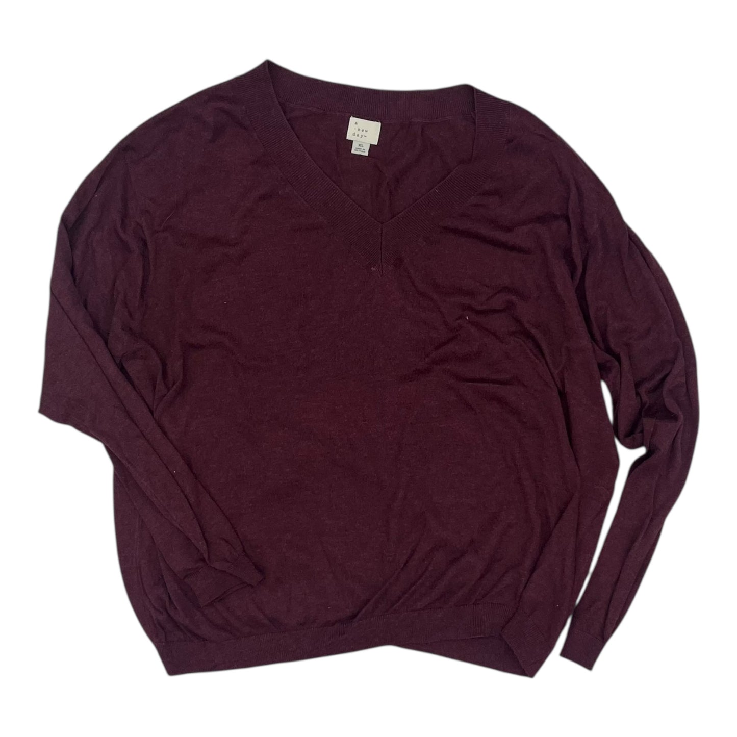 Sweater By A New Day In Purple, Size:Xl