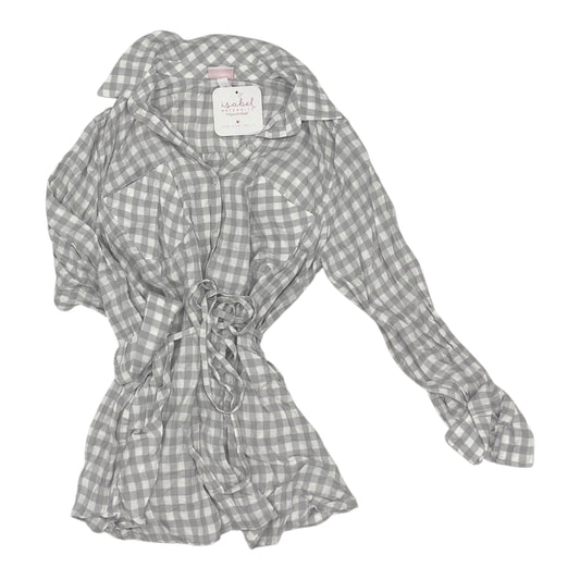 Mat Top Ls By Isabel Maternity In Grey, Size:Xl