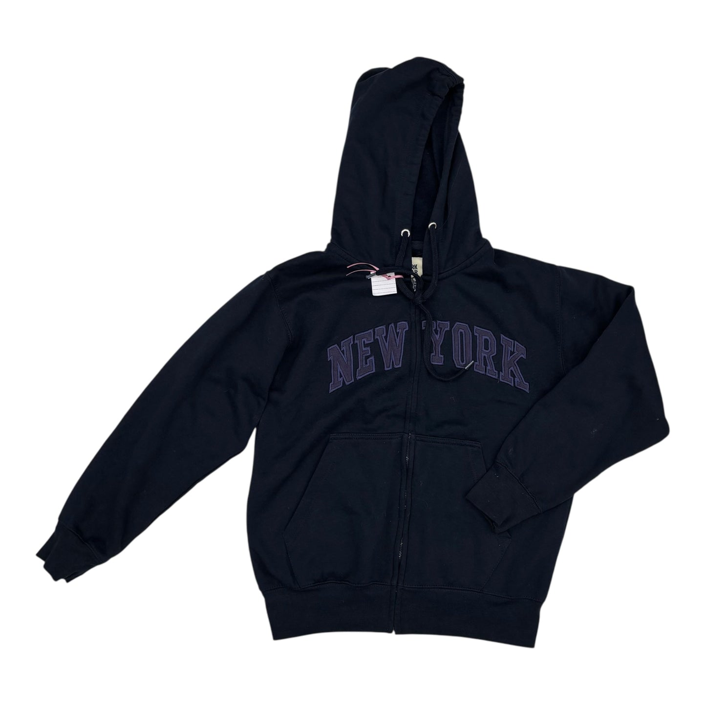 Sweatshirt Hoodie By Clothes Mentor In Navy, Size:S