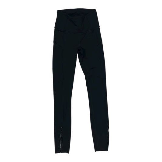 Athletic Leggings By Lululemon In Black, Size:Xs