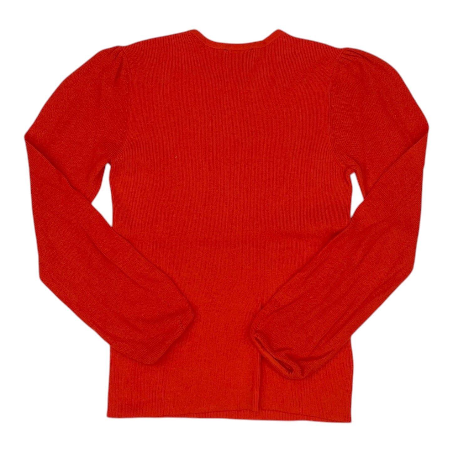 Sweater By Ann Taylor In Orange, Size:M