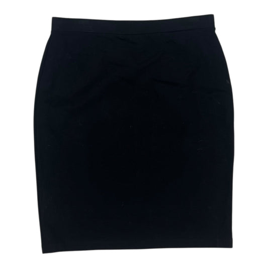 Skirt Midi By Liz Claiborne In Black, Size:Xl