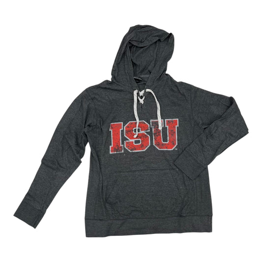 Athletic Sweatshirt Hoodie By Clothes Mentor In Grey, Size:Xl