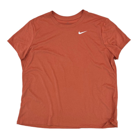 ORANGE ATHLETIC TOP SS by NIKE APPAREL Size:2X