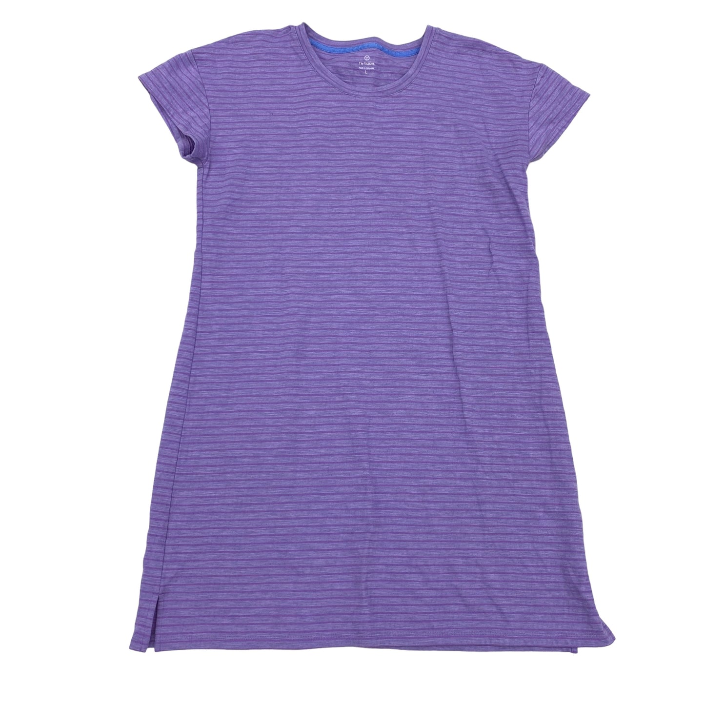 PURPLE DRESS CASUAL SHORT by TALBOTS Size:L