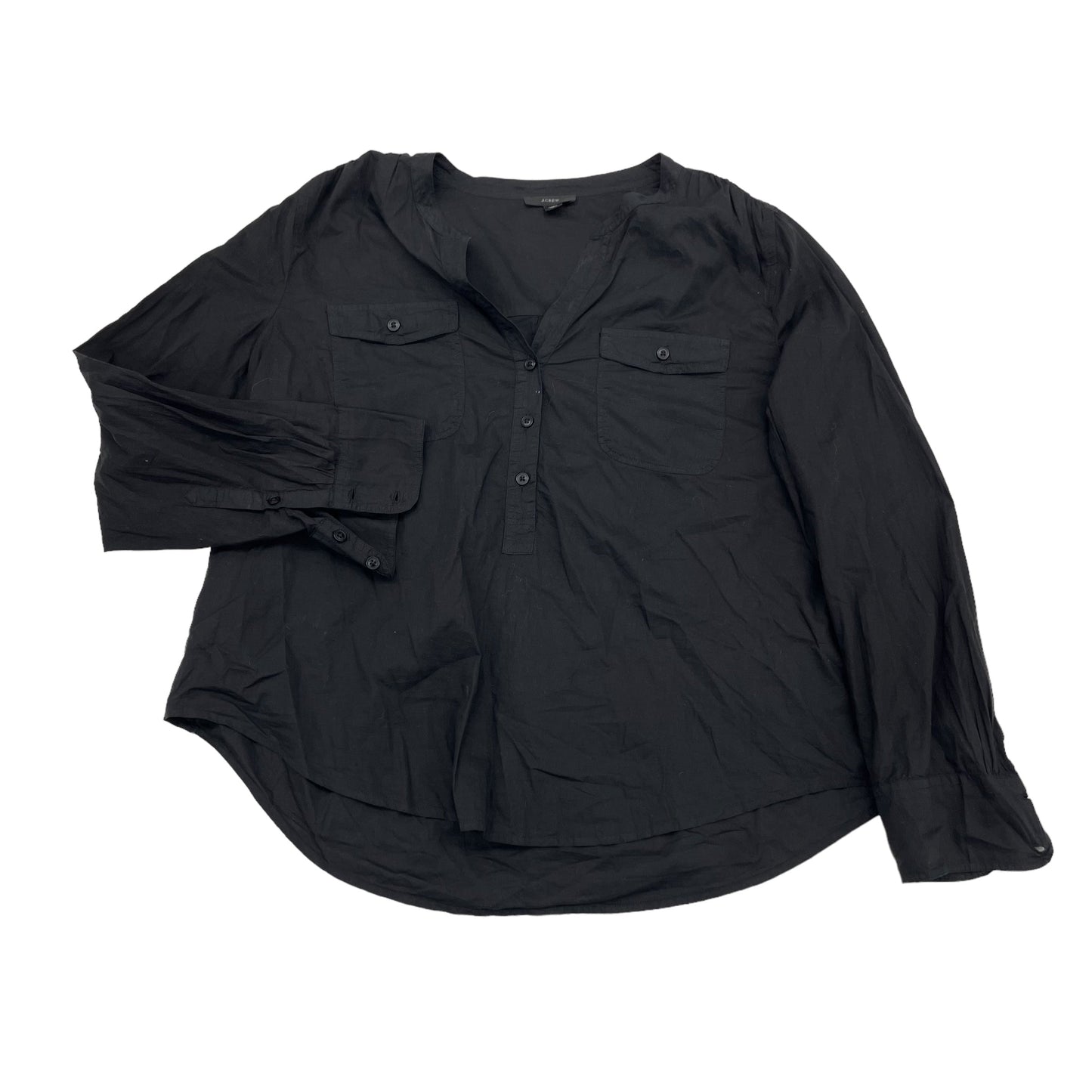 BLACK TOP LS by J. CREW Size:2X