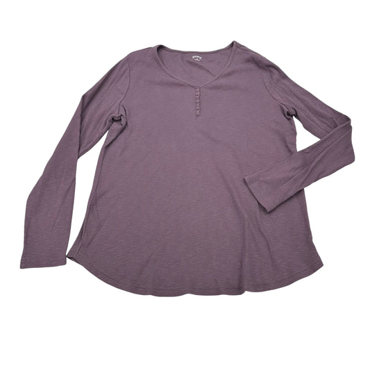 Top Ls By Duluth Trading In Purple, Size:Xl