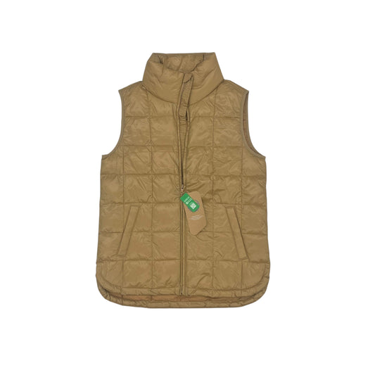 Vest Puffer & Quilted By Gap In Tan, Size:S