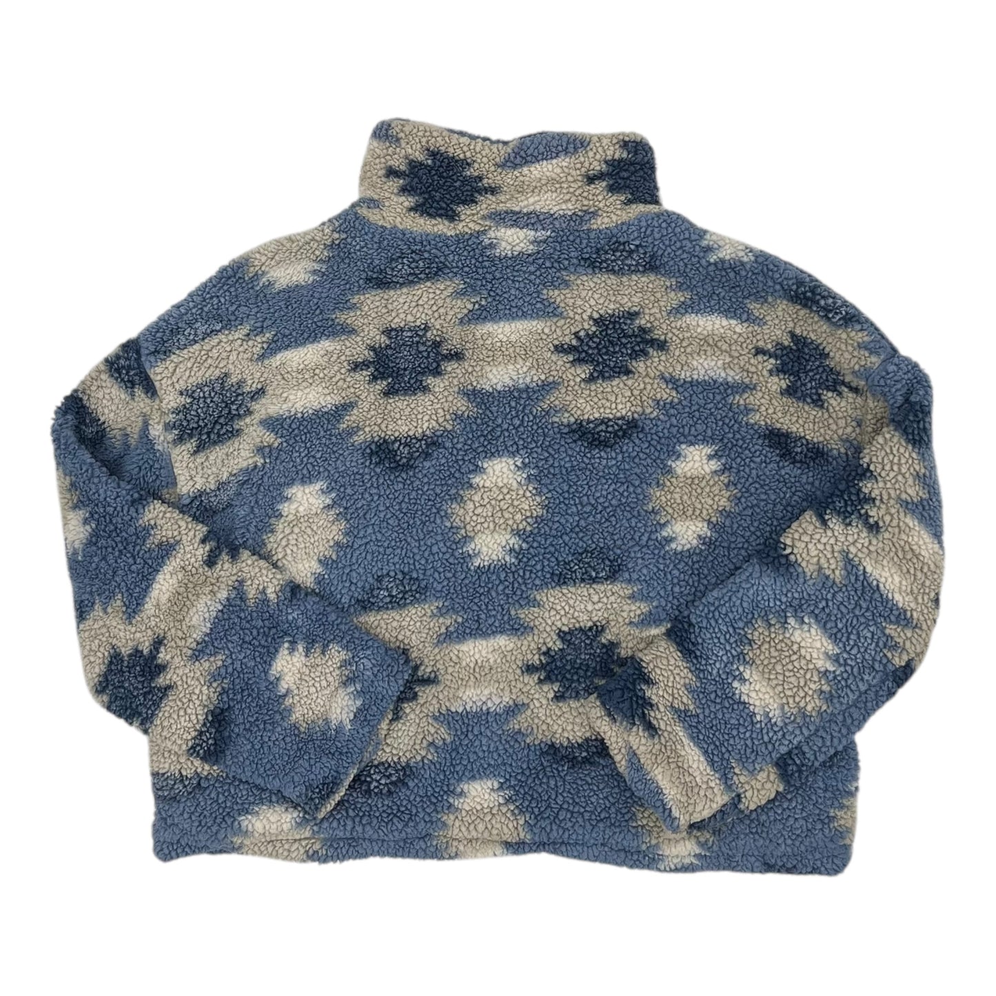 Sweatshirt Collar By Thread And Supply In Blue & White, Size:L