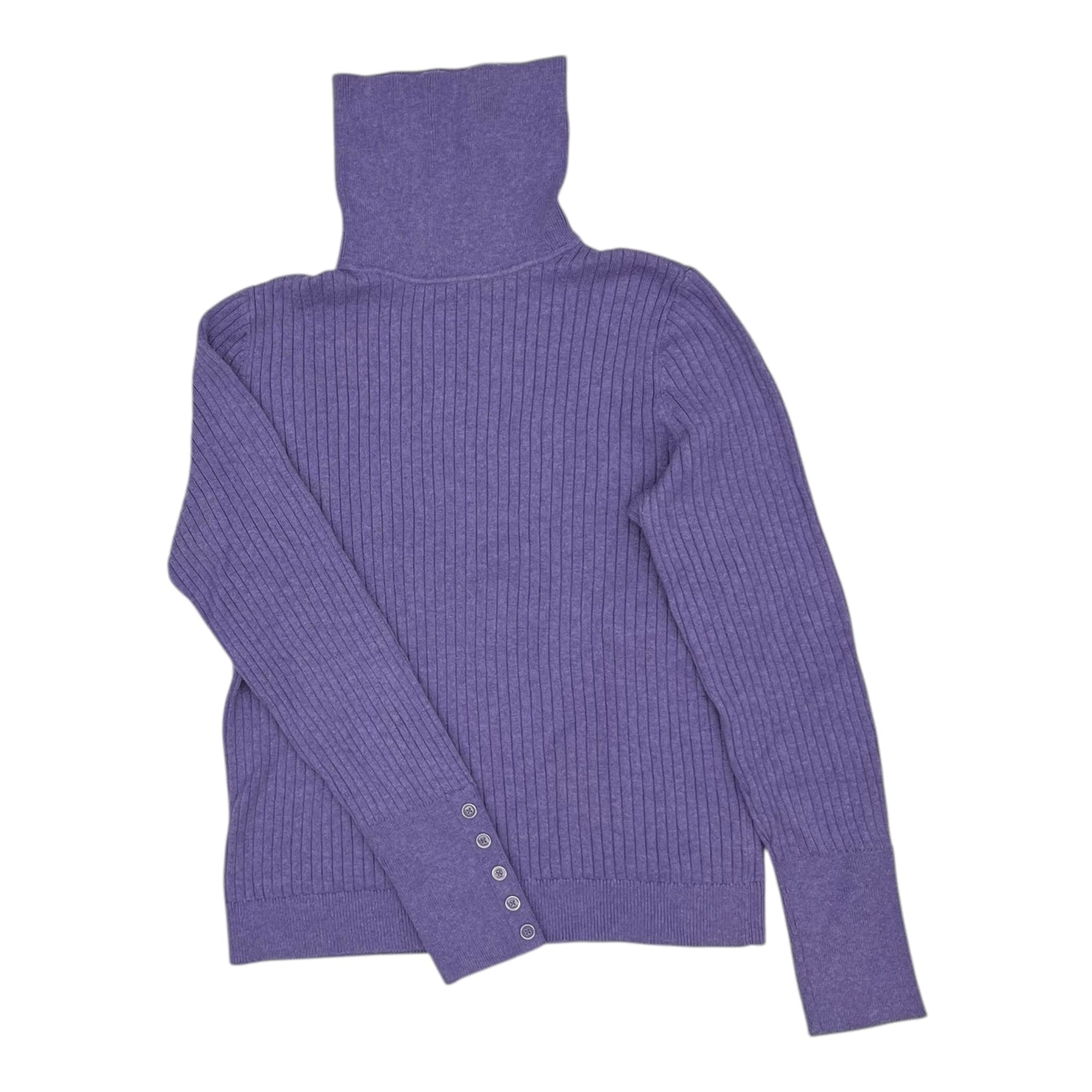 Sweater By Talbots In Purple, Size:M