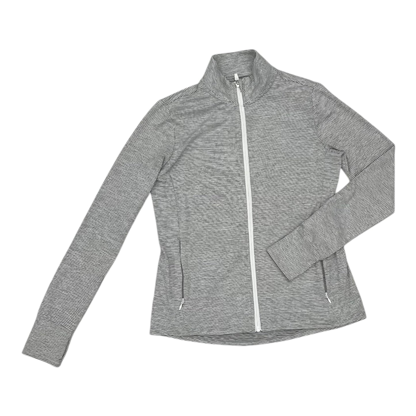 Athletic Jacket By Market & Spruce In Grey, Size:S