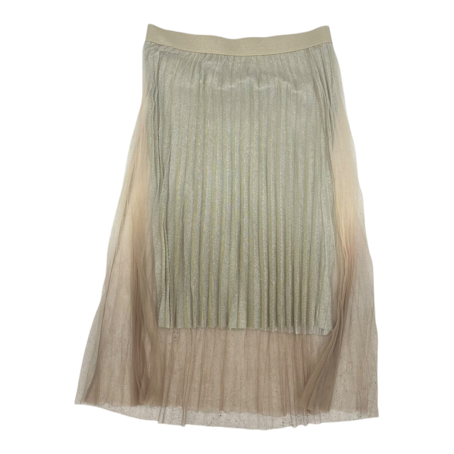 Skirt Maxi By Studio West In Gold, Size:Xl