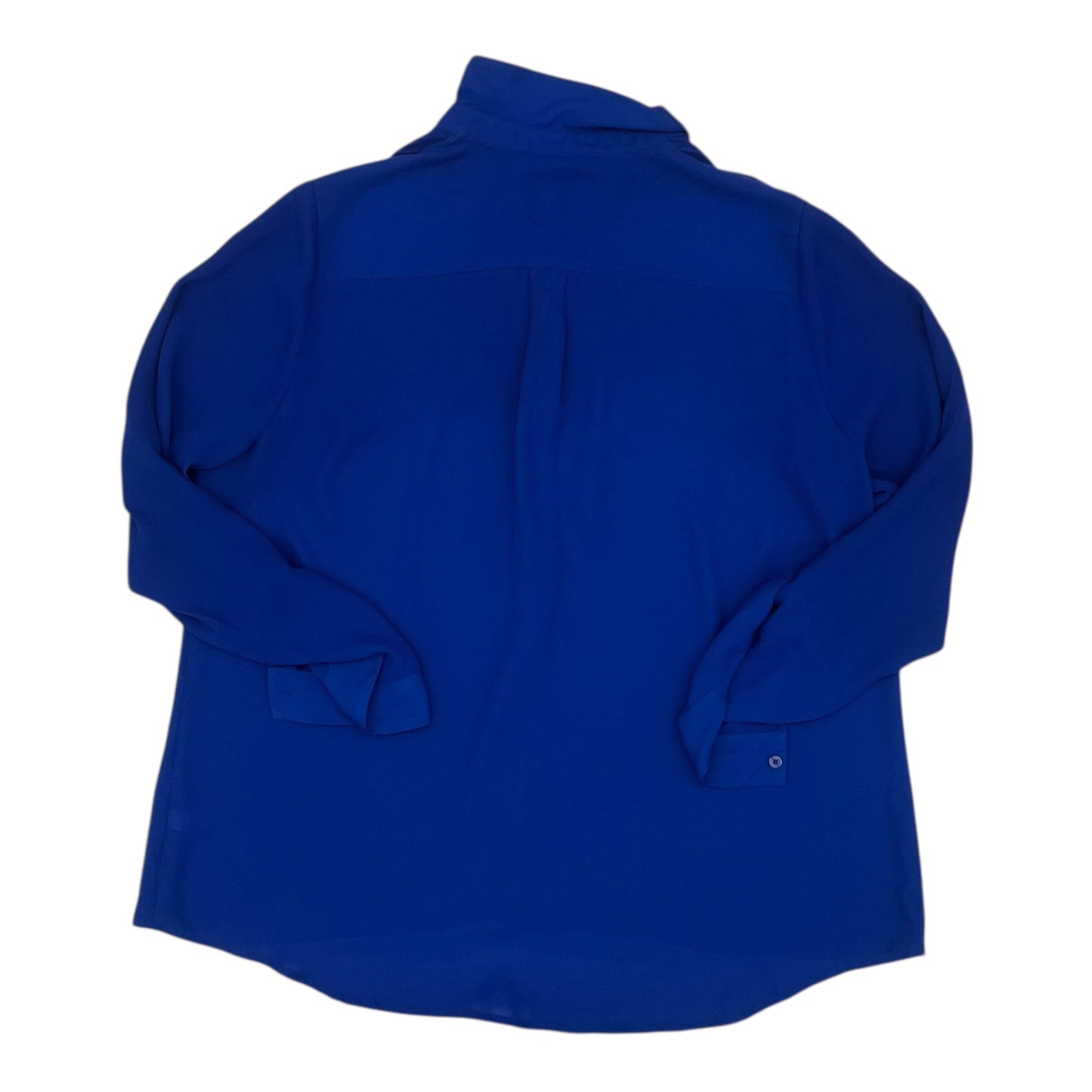 Blouse Ls By Apt 9 In Blue, Size:Xl