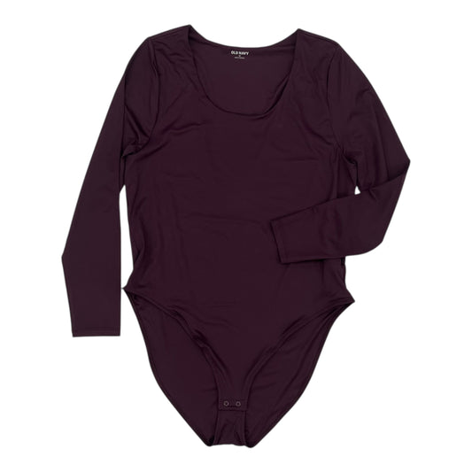 Bodysuit By Old Navy In Purple, Size:2X