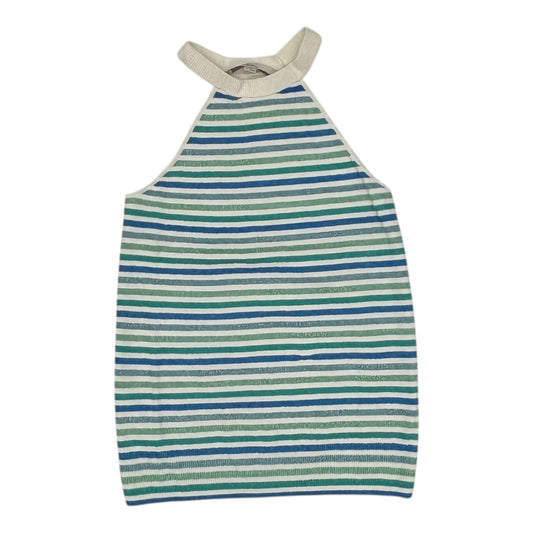Tank Top By Loft In Blue & Green, Size:S