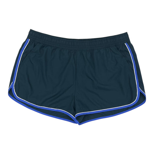 Athletic Shorts By Athletic Works In Blue, Size:Xxl