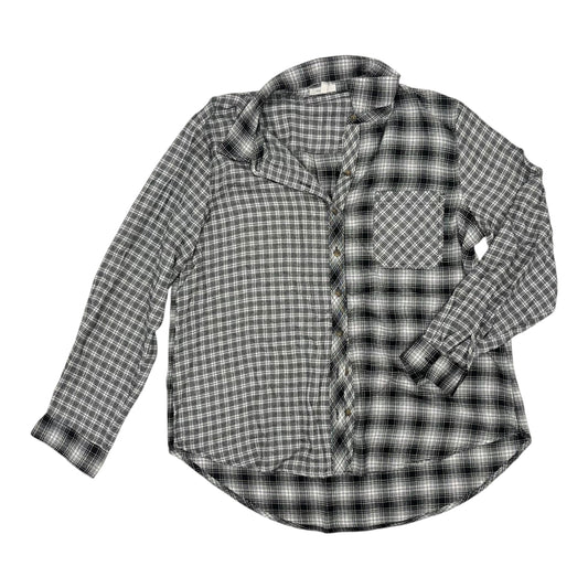 Top Ls By Maurices In Black & White, Size:Xl