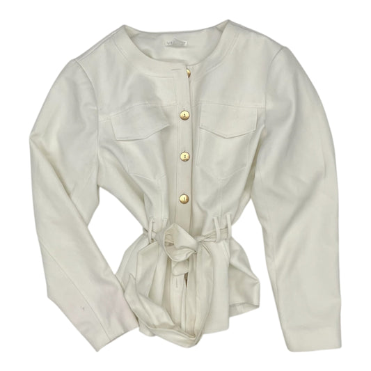 Jacket Other By Venus In Cream, Size:1X