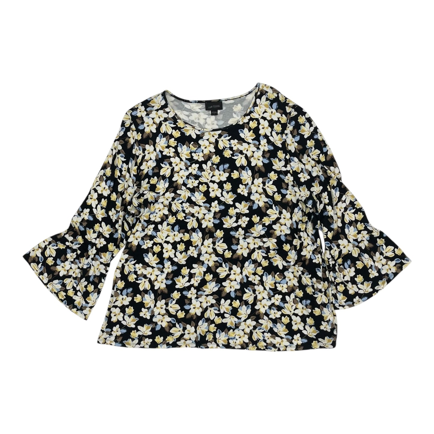 Top Ls By J. Jill In Floral Print, Size:L
