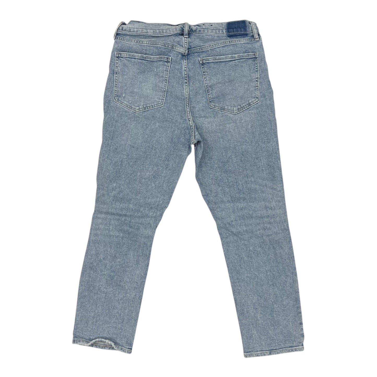 Jeans Straight By Gap In Blue Denim, Size:14