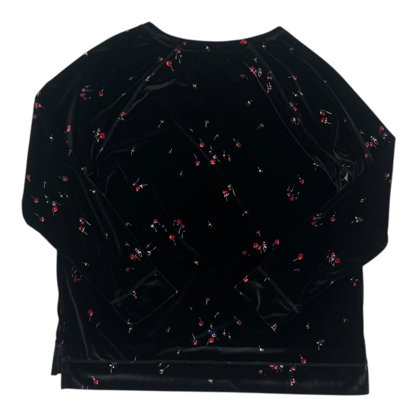 Top Ls By Liz Claiborne In Black, Size:L