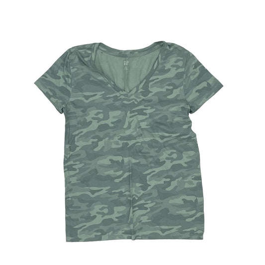 CAMOUFLAGE PRINT GAP TOP SS, Size S