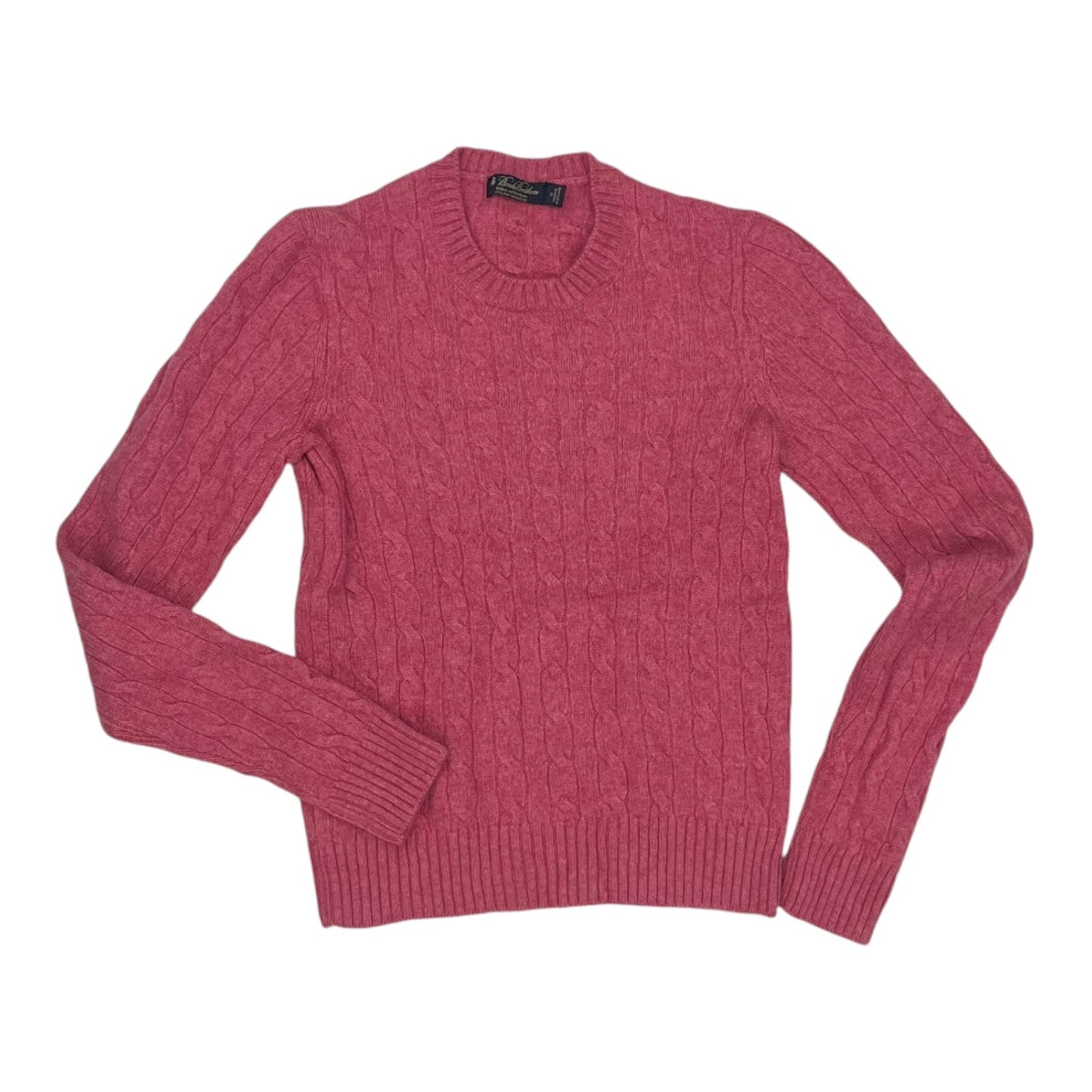 Sweater By Brooks Brothers In Pink, Size:Xs