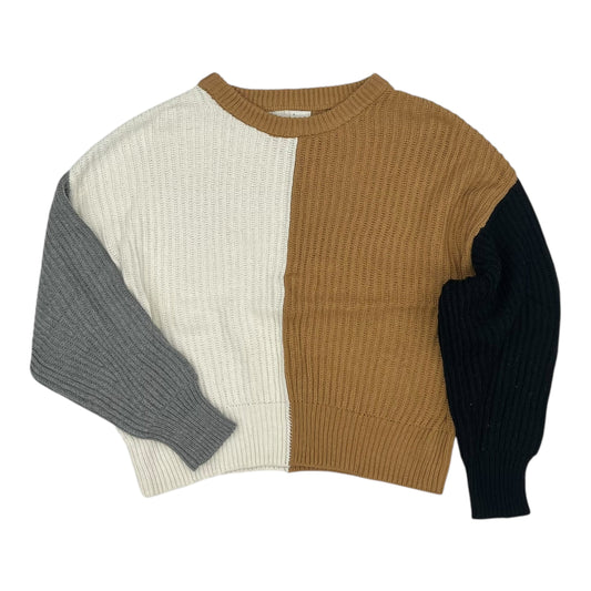 Sweater By A New Day In Tan & White, Size:Xxl