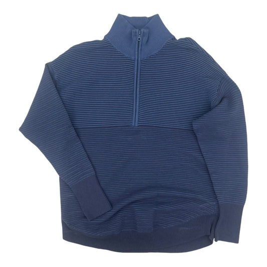 Sweatshirt Collar By Aerie In Blue, Size:L