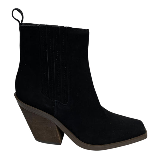 Boots Leather By Vince Camuto In Black, Size:7