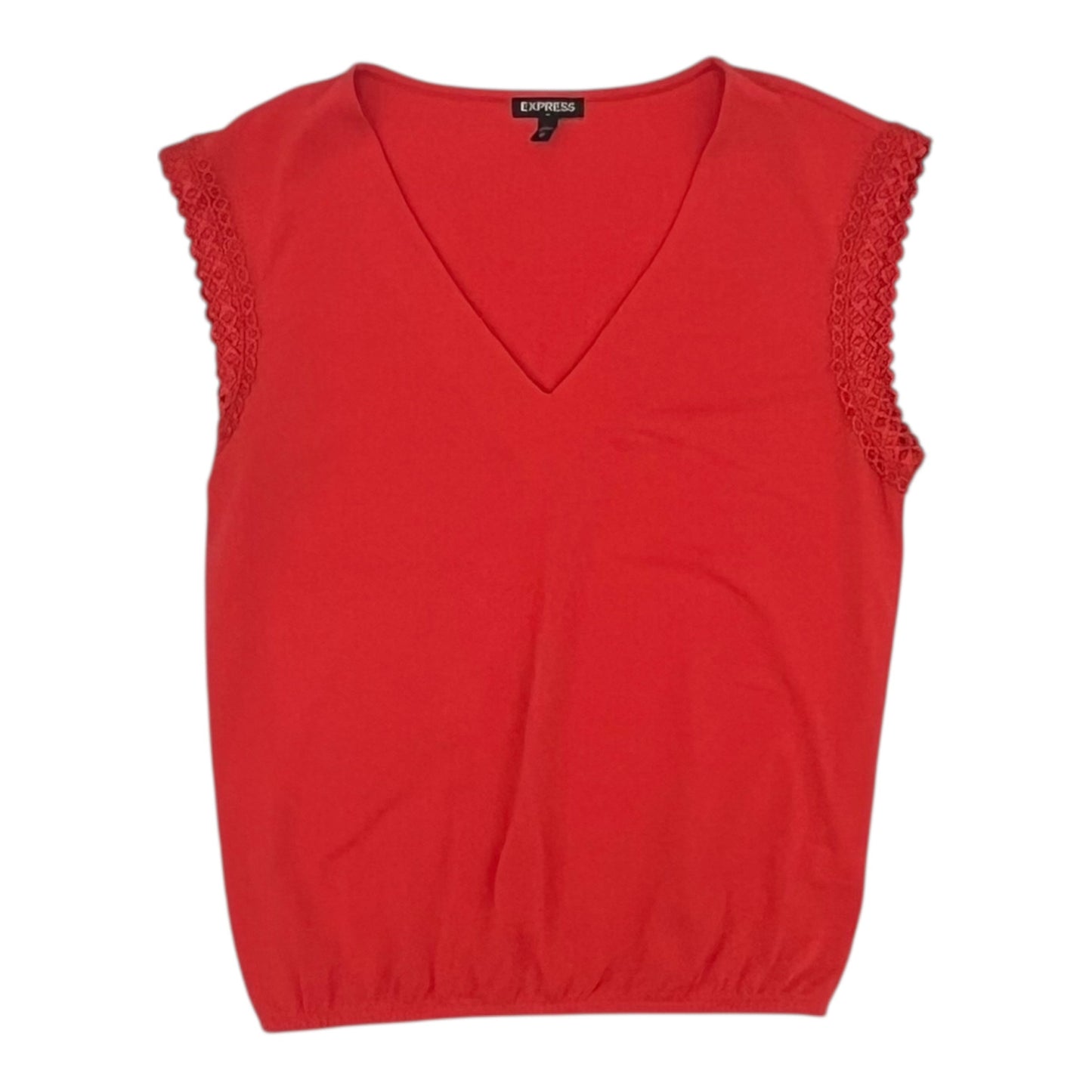 Top Ss By Express In Orange, Size:Xs