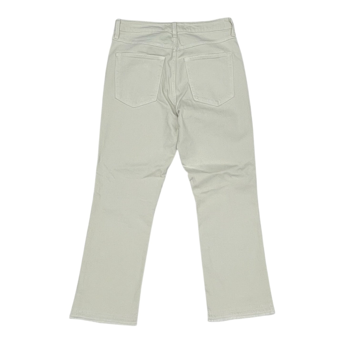 Jeans Straight By Amo In Cream Denim, Size:8