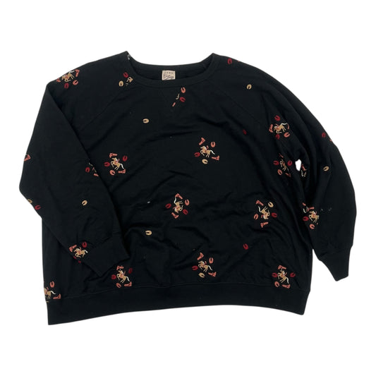 Top Ls By Como Vintage In Black, Size:3X