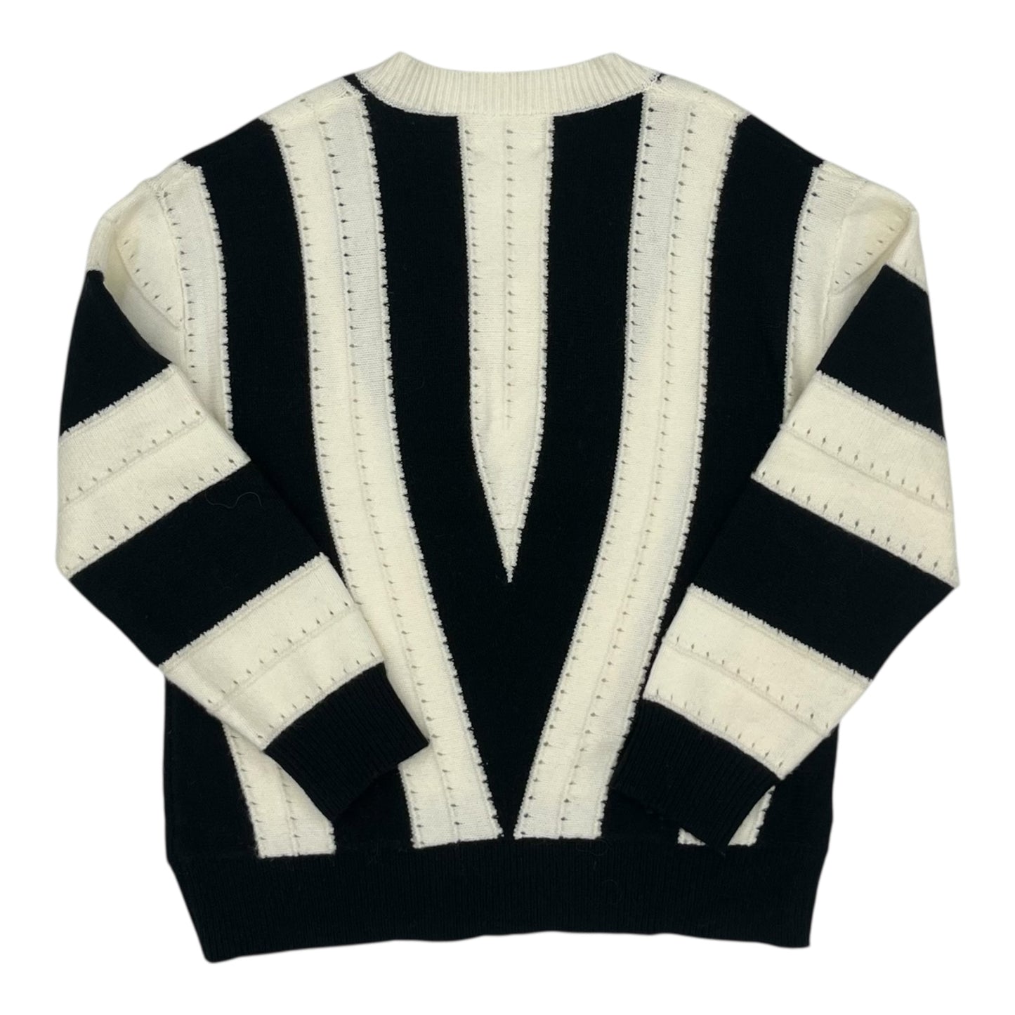 Sweater By Absolutely In Black & Cream, Size:M