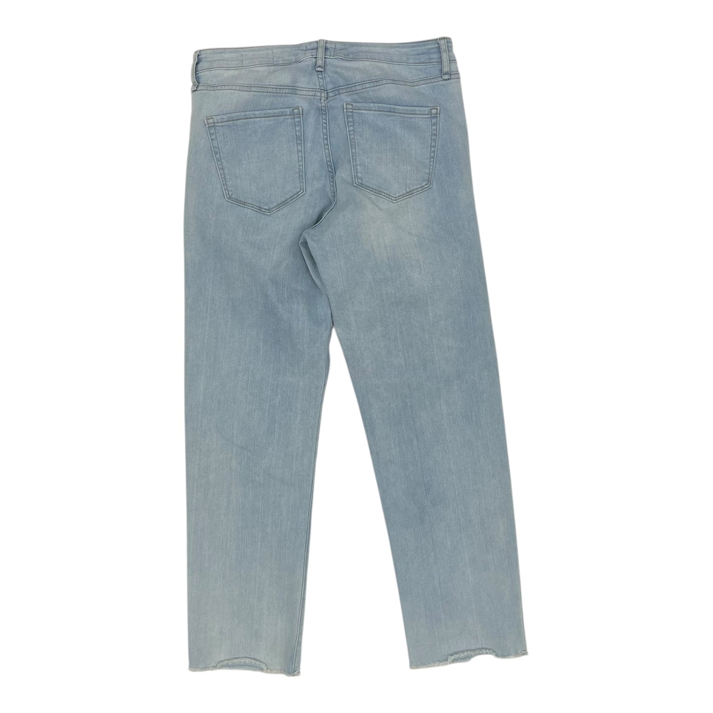 Jeans Straight By Clothes Mentor In Blue Denim, Size:8