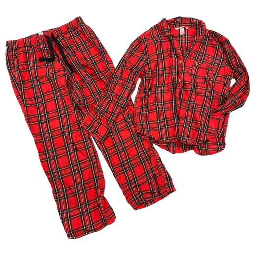 PLAID PATTERN PAJAMAS 2PC by VICTORIAS SECRET Size:M