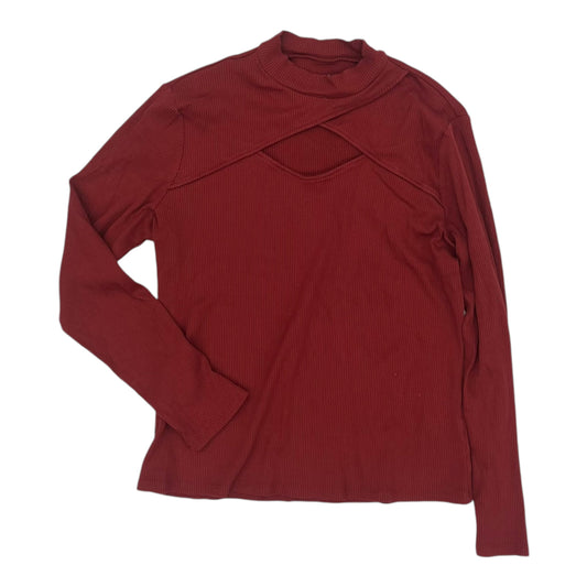 Top Ls By New York And Co In Red, Size:Xl