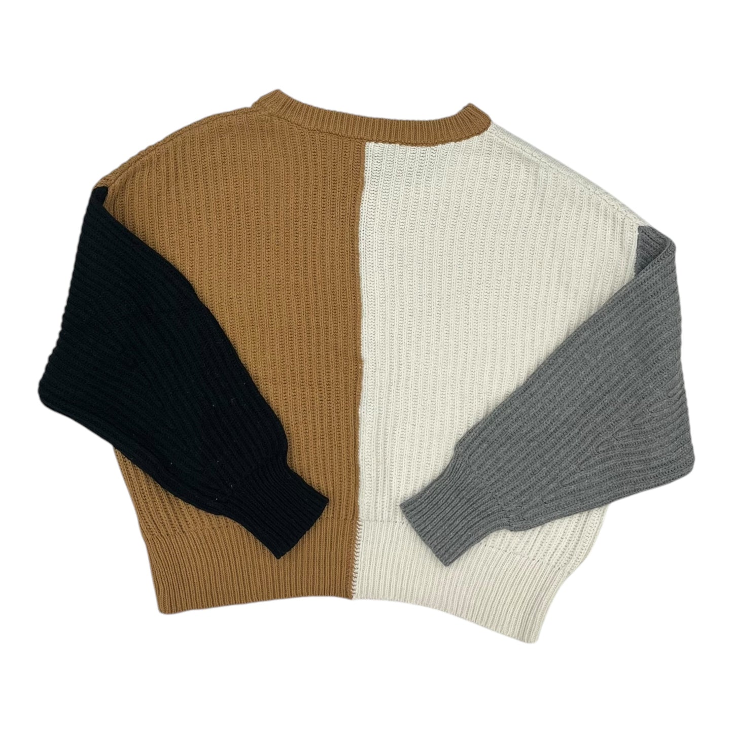 Sweater By A New Day In Tan & White, Size:Xxl