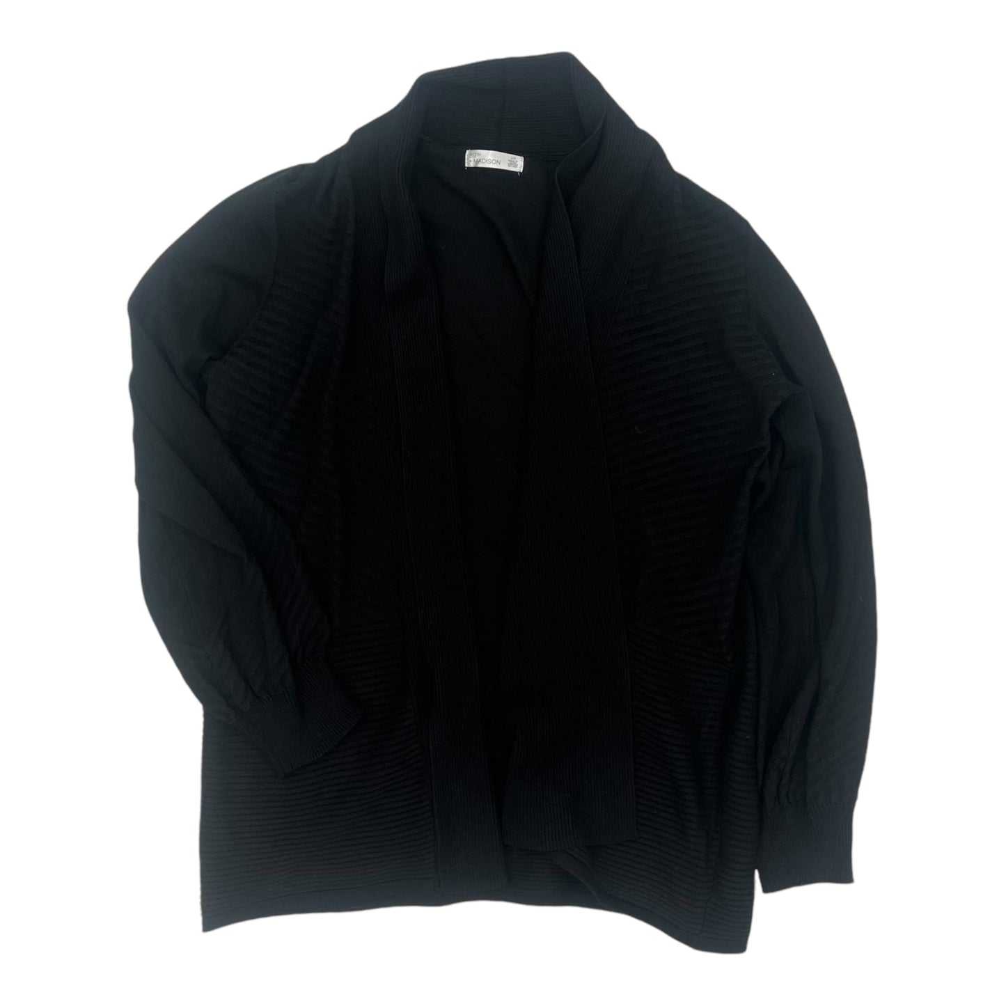 Sweater Cardigan By 89Th And Madison In Black, Size:L