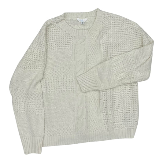 Sweater By Time And Tru In Cream, Size:Xxl